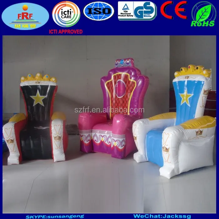 Inflatable Princess Chair For Kids Birthday Party Party Inflatable