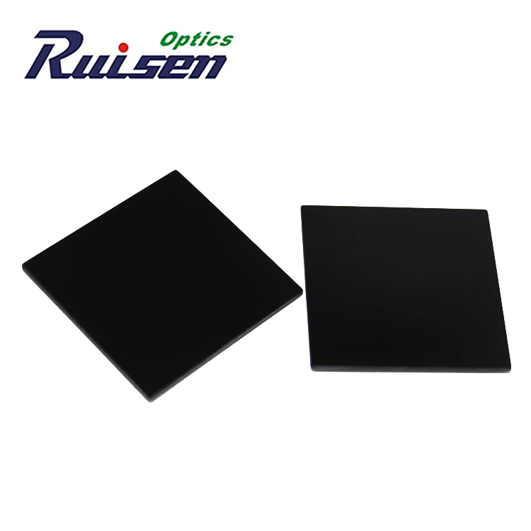 Ir Pass Filter Glass Sheet Ir85 Hwb850 Discs Manufacture Custom Tempered 850nm Optical Element