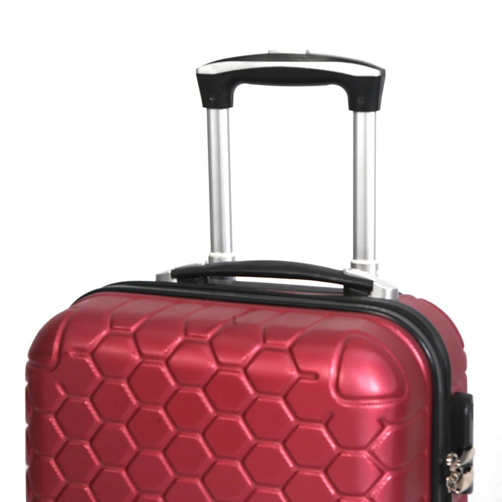 Newest Design Red Color Luggage Abs Luggage Travel Bags Travel Style