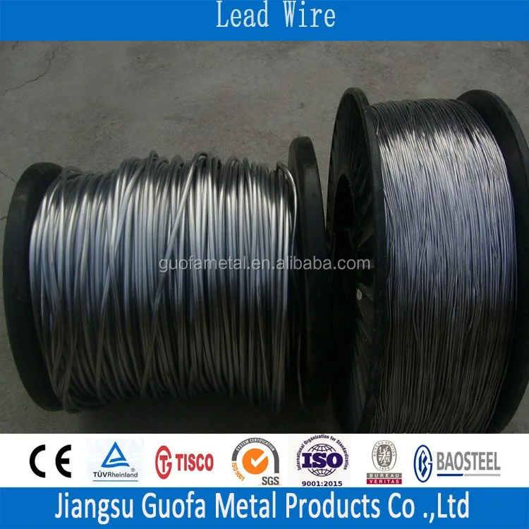 1mm 2mm 3mm 4mm 5mm 6mm 7mm 99.994 Pure Welding Lead Wire Buy Lead
