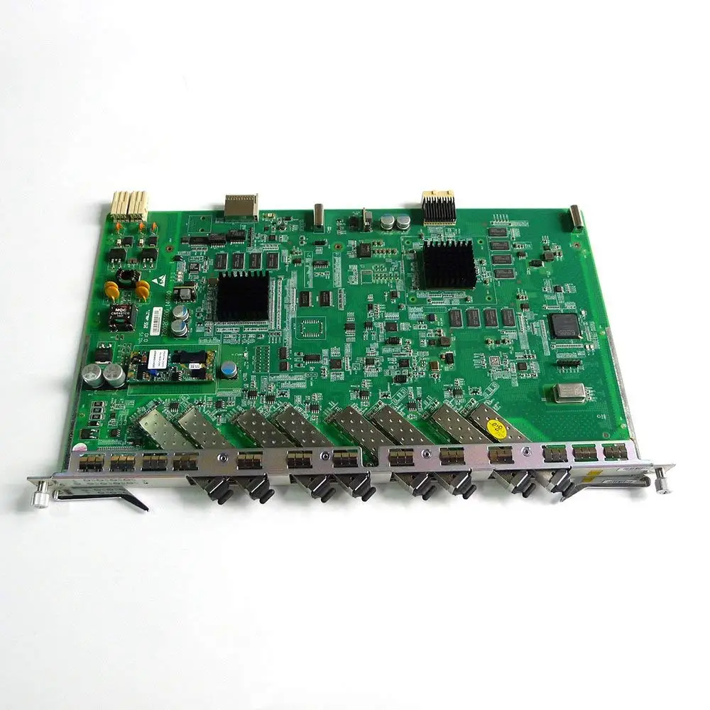 Generic 8 ports GPON board for C300 GPON OLT, GTGO board with 8 C+ modules
