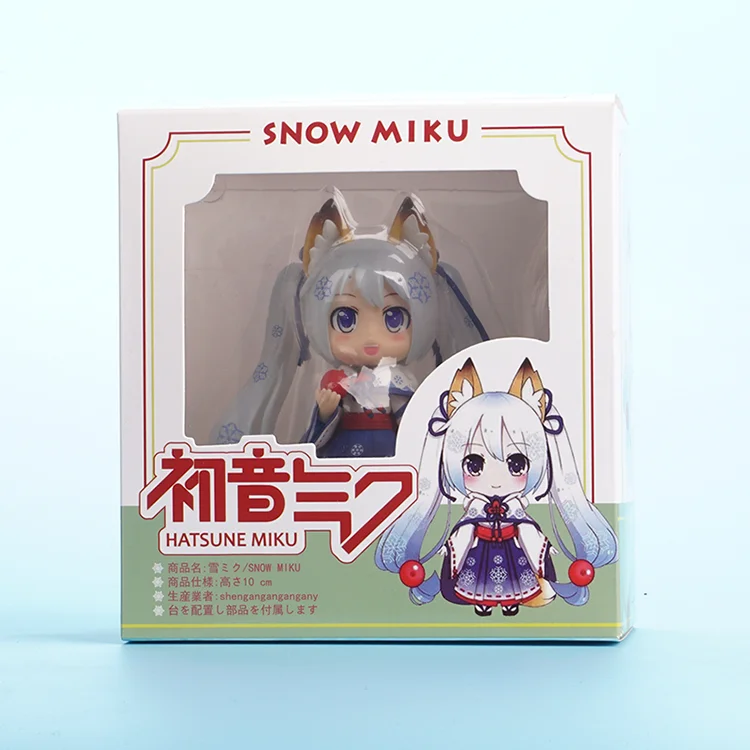 Chica Kawaii Hatsune Miku Muñeca De Plástico Figura De Dibujos Animados  Anime Japón - Buy Figura Anime Japón Product on 