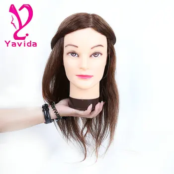 Wholesale Top Quality Mannequin Heads With Hair On Sale 100 Human