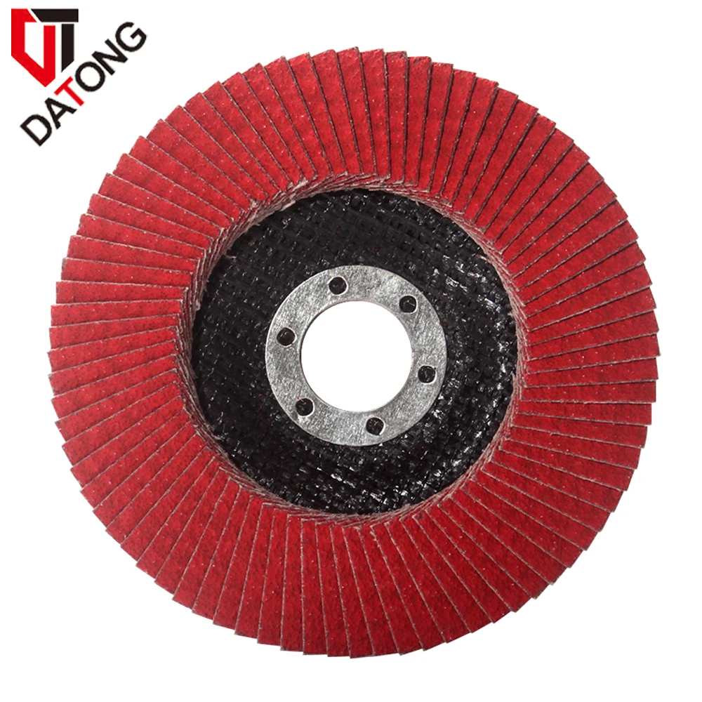 Datong 5 Inch Ceramic Cloth Flap Disc 36grit 125*22mm Abrasives Wheel