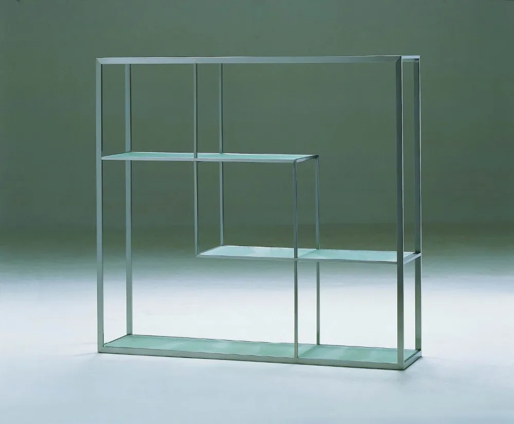 Moderne ontwerp metalen rvs boekenkast andere metalen meubelen ...