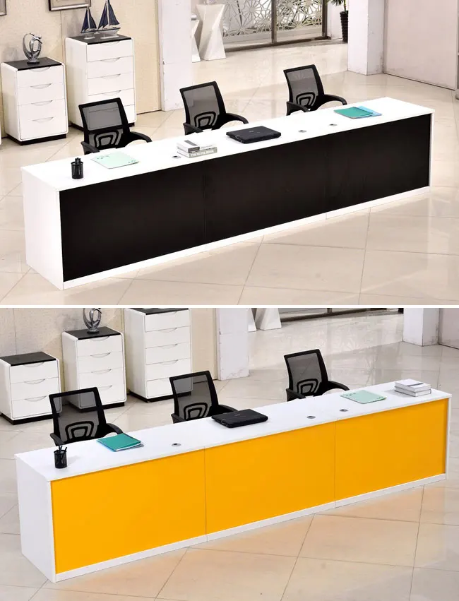 Reception Office Table Counter Modern Cheap Beauty Nail Salon Reception Desk