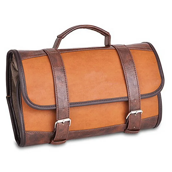 men's hanging travel toiletry bag