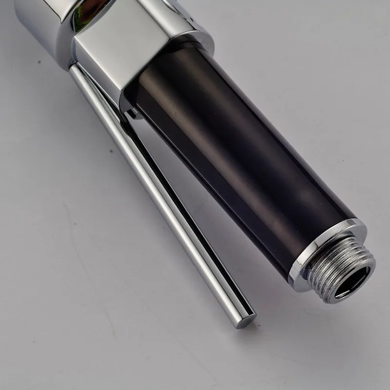 免费送货镀铬完成水龙头喷 abs 塑料手持厨房喷头