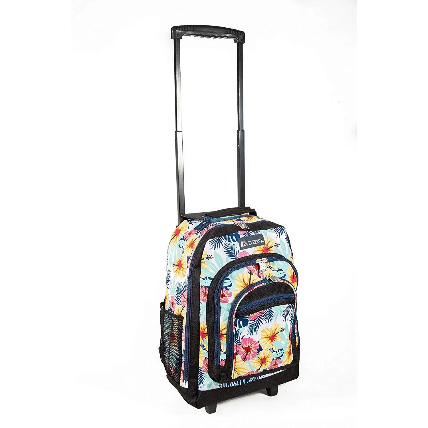 floral pink backpack