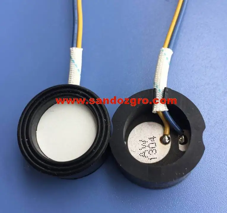 PZT ceramics conductive silver paste