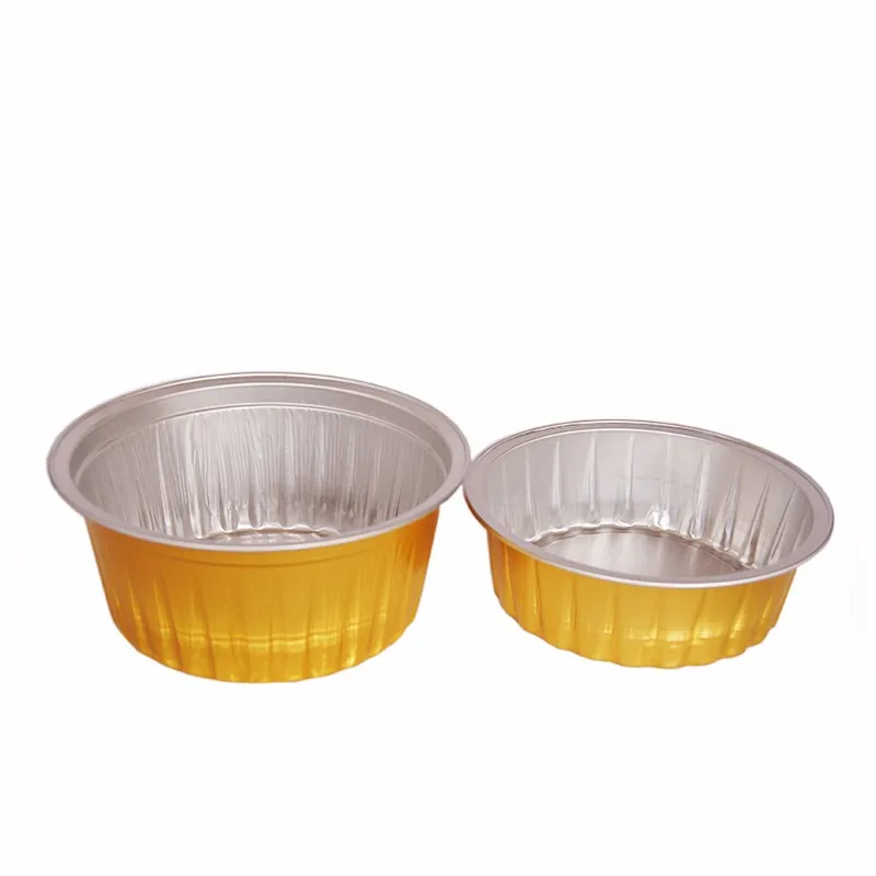High Quality Aluminum Foil Baking Dessert Cups With Lid Buy Aluminum