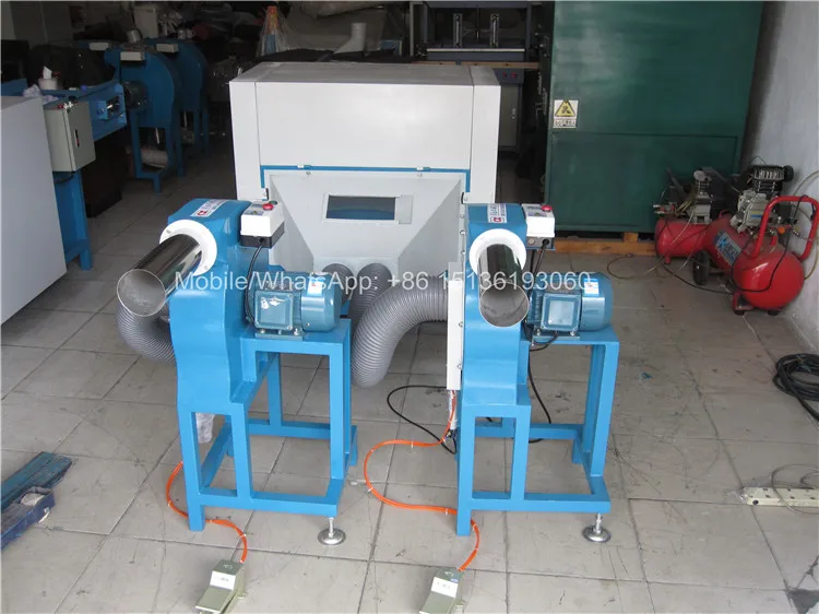 Automatic Polyester Fiber Carding Opening Recycling Machine