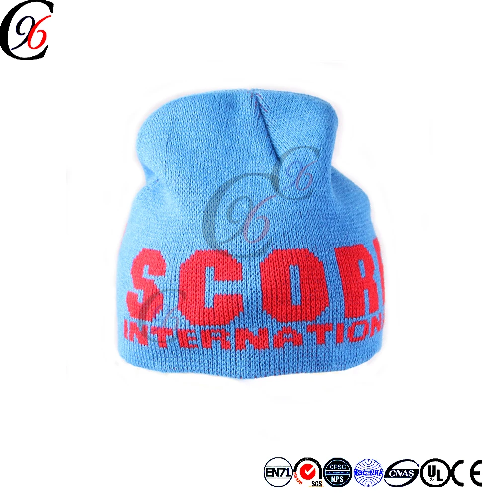 Chengxing wholesale characteristic crochet patternstocking knitted beanie hat
