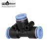 6/8/10/12/mm T-piece Plastic Quick Coupling Tee Type Pneumatic Fitting
