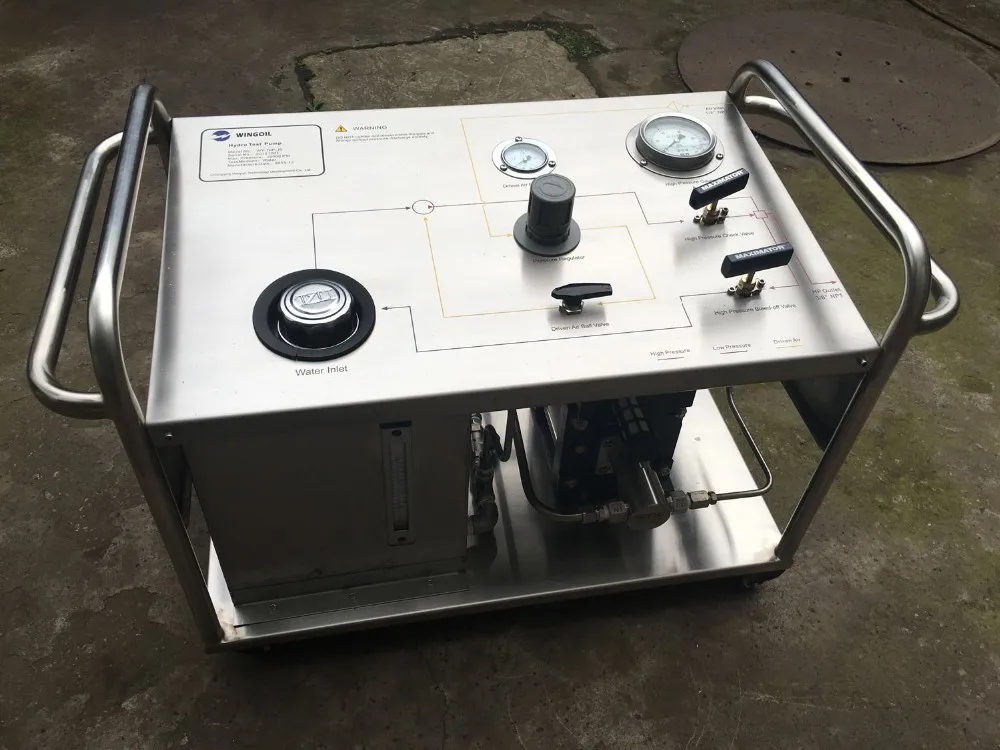 Pneumatic Hydro Pressure Test Equipment for Oil Field