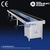 China machinery hot sale ST stainless steel nylon belt conveyor table