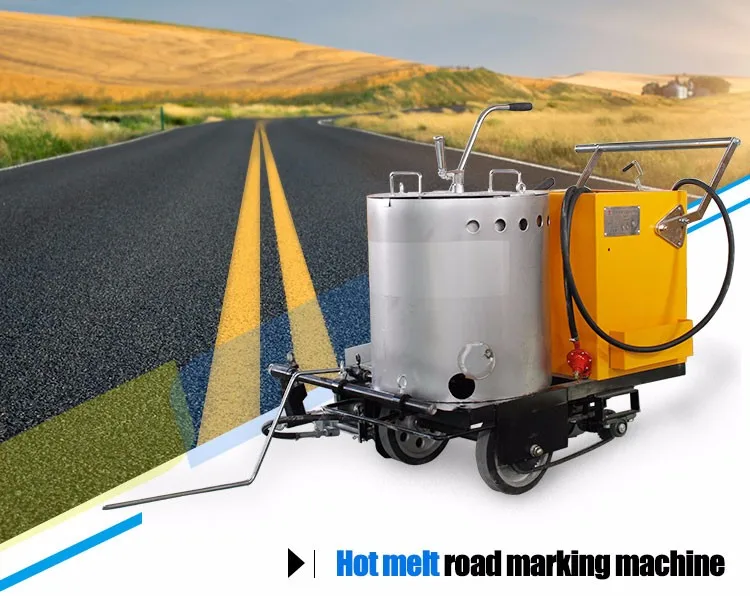 Thermoplastic Hot Melt Line Road Marking Machine For Sale Buy Hot