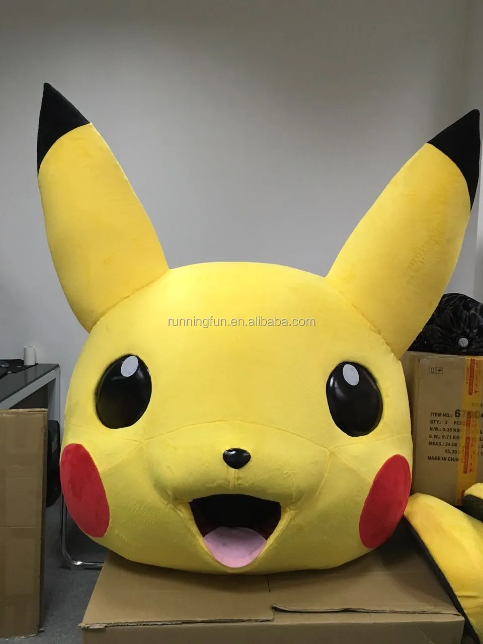 Kualitas Tinggi Ce Astm Murah Lucu Pikachu Pokemon Dewasa Kostum