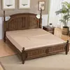 Night Stand Dresser Mirror Korea Style Oak Latest Double Designs Korean Simple Kids Bedroom Furniture Solid Wood Queen Size Bed