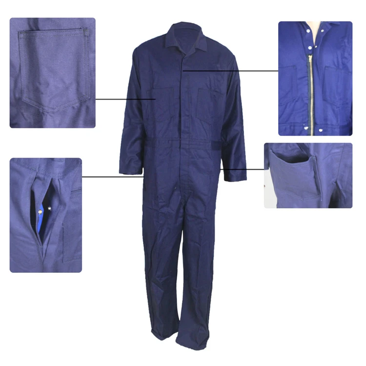 China Workwear Manufacturer Supply Fr Coverall 100% Cotton Frc Clothing ...