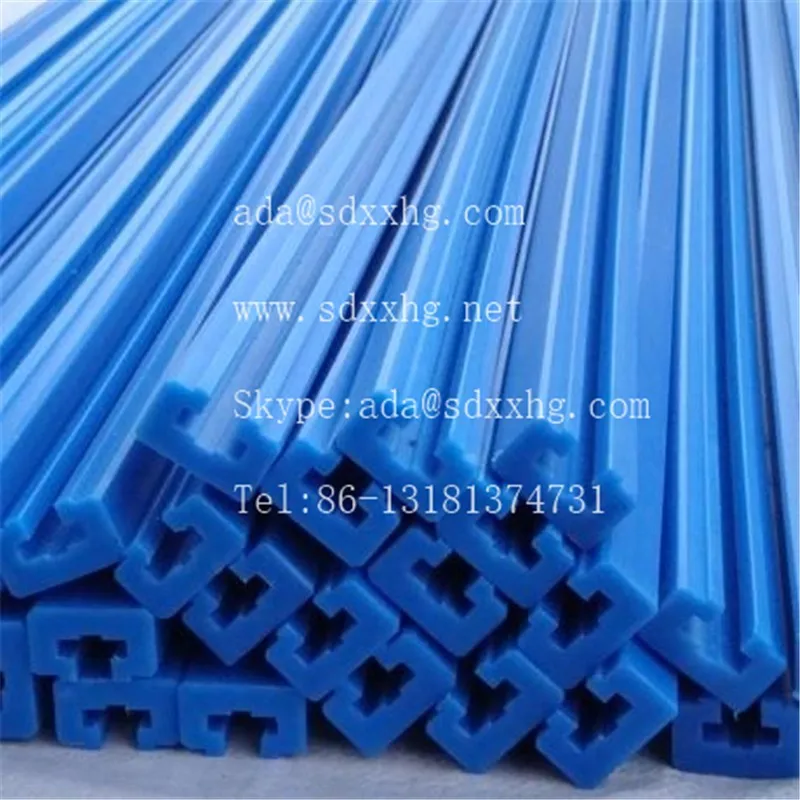 Pe Plastic Guide Rail Aluminium Profile Guide Rail Uhmwpe Sliding