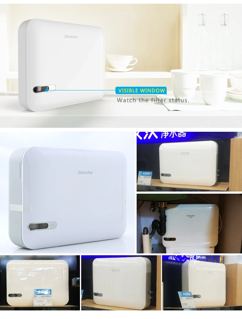 6 Stage Filtration Aqua Green Italy So Safe Nano Water Filter Chinese