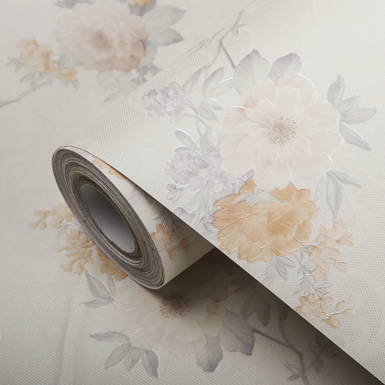 3d Peel And Stick Vintage Floral Wholesale Self Adhesive Vinyl Pvc