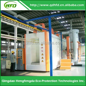 Automatic Powder Coating Spray Paint Booth Oven System Buy Powder Coating Booth Product On Alibaba Com