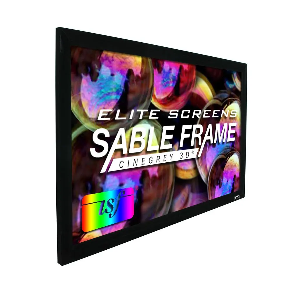 Elite Screens Sable Frame B2 SB120WH2 120INCH Diag 169 Active 3D 4K