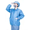 Factory Supply Lint Free Antistatic ESD Cleanroom Work Suit for Workshop