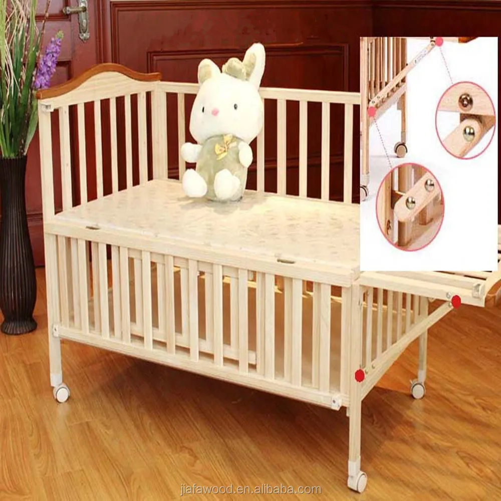 Neuseeland kiefer holz kinderbett luxus kinderbett babybett ...