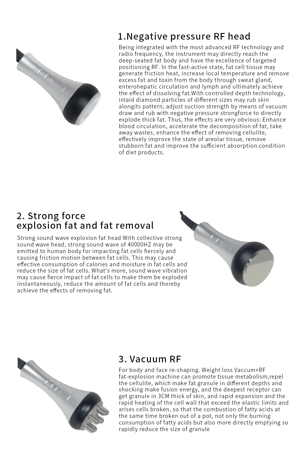 PSKY 5 In 1 Ultrasonic Cavitation RF Lipocavitation Slimming Machine