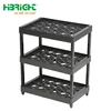 supermarket custom made plastic resin Ventilated Storage Shelving Unit for mineral water promotion