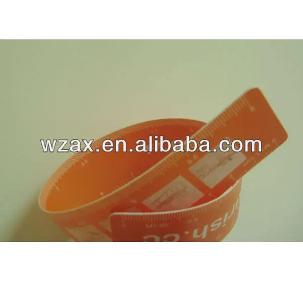 
pp inch flexible plastic ruler cheap 