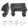 Manufacturer and Long Working Life PU Wheel Furniture Corner Luggage Wheel Plastic Medical Bed Casters