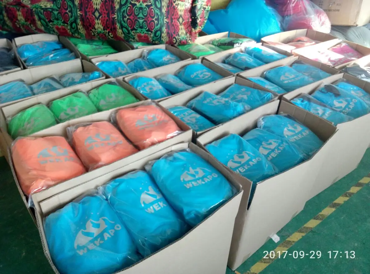 2018 amazon top seller wekapo inflatable lounger outdoor camping lazy air lounger sleeping bags