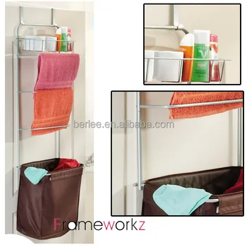 Laundry Hamper Over The Door Storage Centre Towel Rack Buy