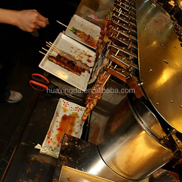 Automatic Rotary Satay Kebab Bbq Grill Machine Buy Automatic Rotary