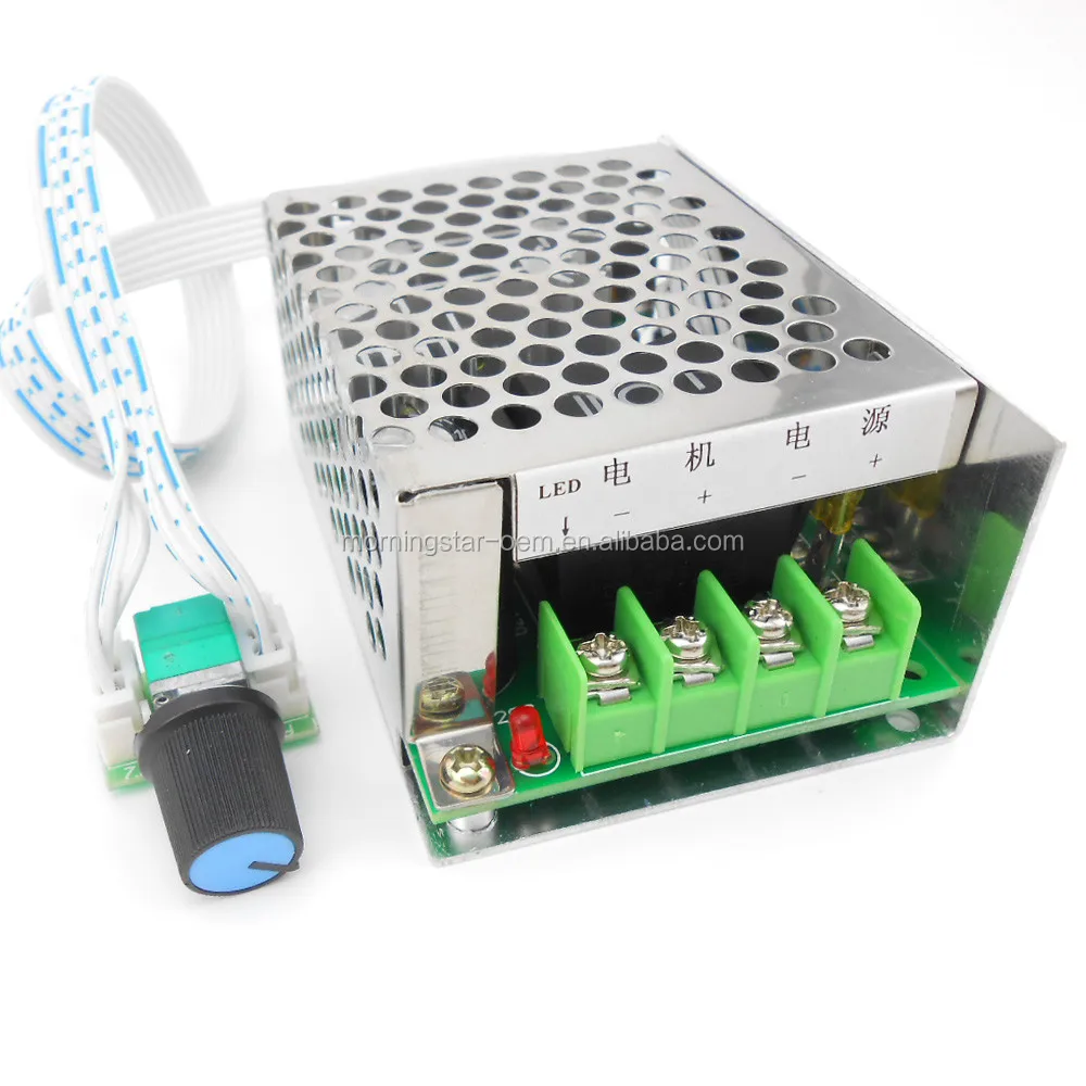 12v 24v 48v Dc Motor Speed Controller 20a Pwm Regulator Pulse Width ...