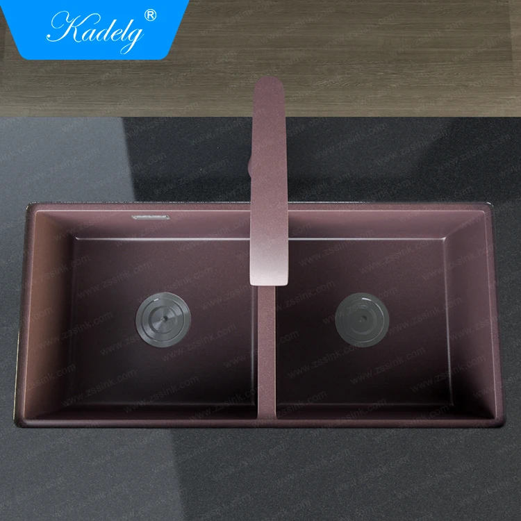 Double-Equal Undermount Kitchen Quartzo Sink