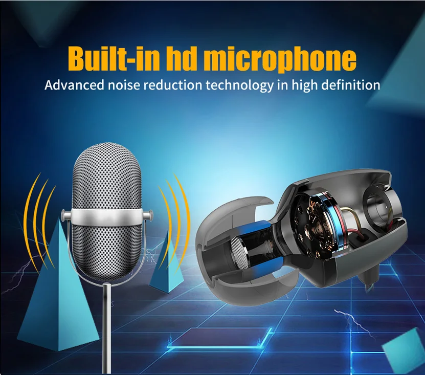 Magnetic Sport Mini Hifi Earphone