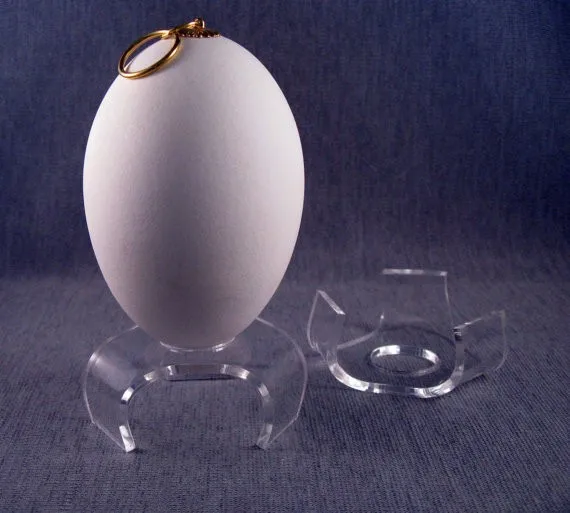 Unique Decorative Acrylic Egg Stands Plexiglass Little Ball Holder