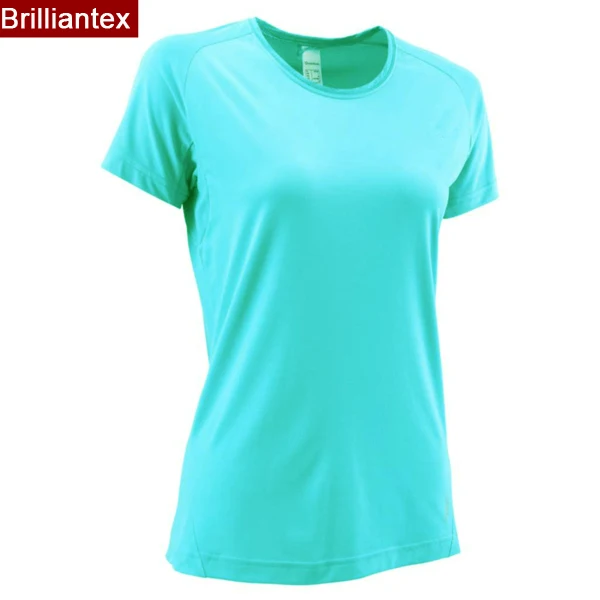 Plain Light Green Slim Quick Dry Running Sports Tshirt For Women - Buy ...
