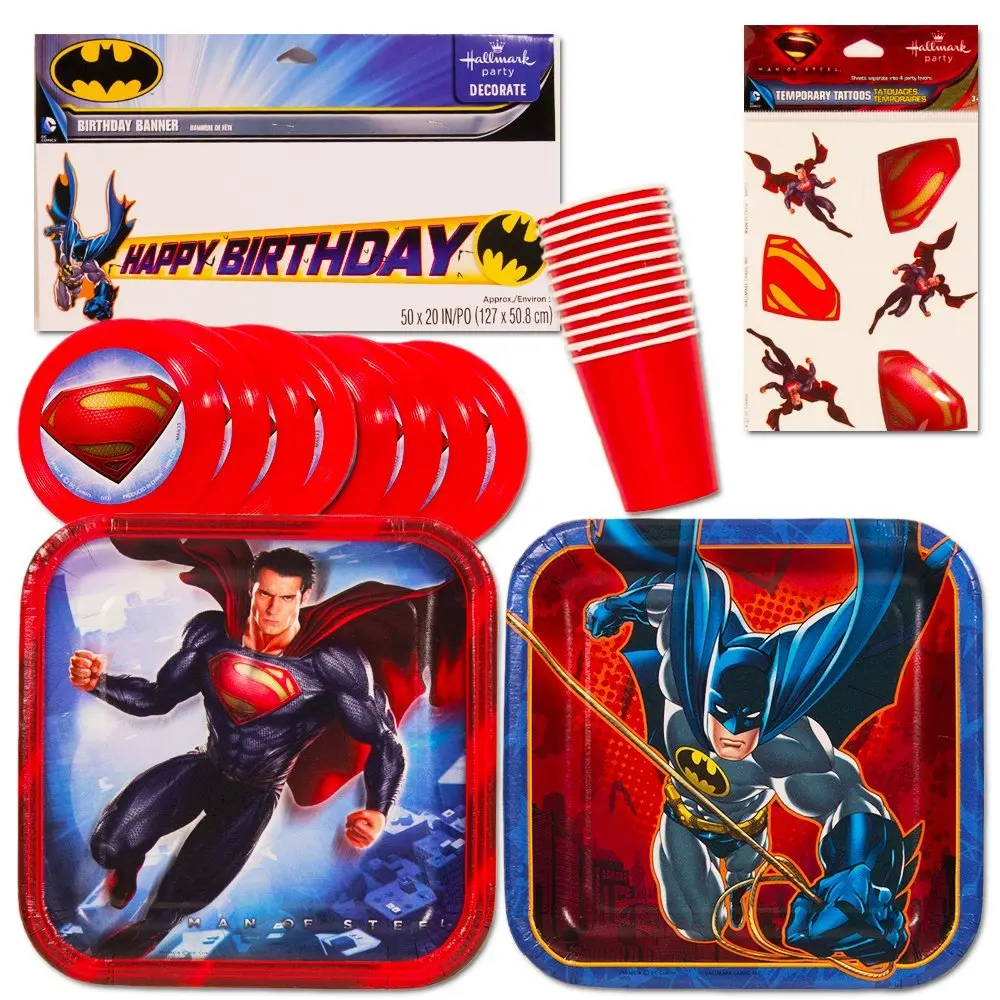 Buy Superman Party Balloons Supplies Justice League Birthday Favor