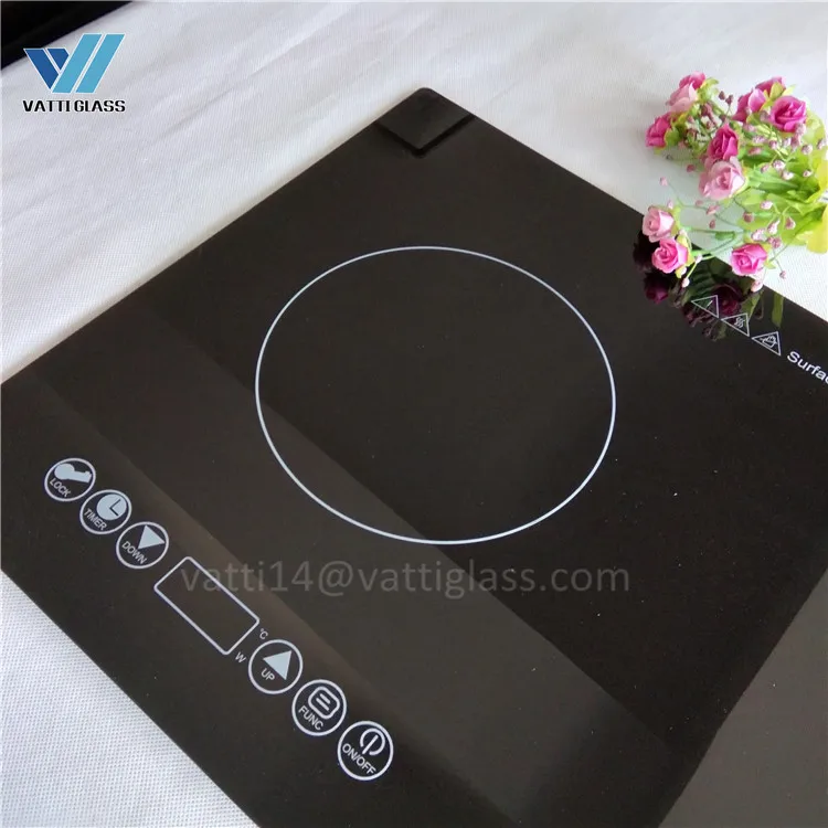 Top Quality Black Ceramic Glass Gas Cooktop Cover Ceramic Glass