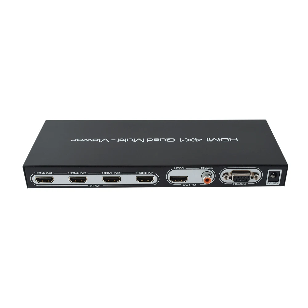 Hdmi Switcher 4x1 Quad Multi-viewer Switcher 4 Channel Video ...