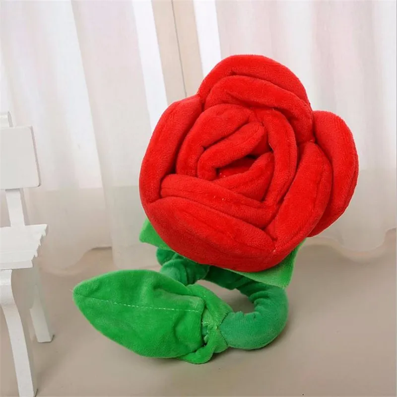 plush rose flower