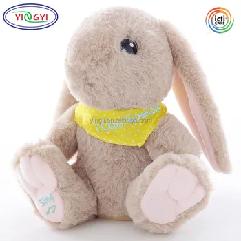 bunny musical light up plush toy