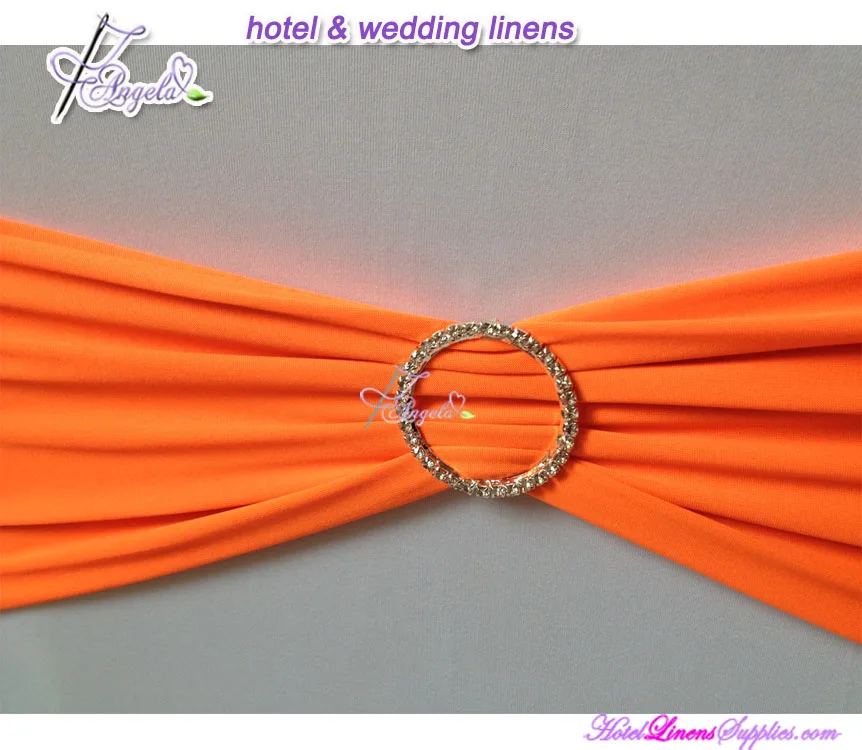 orange spandex sash bands