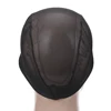 AliLeader Synthetic Human Hair Weave Black Color Breathable Wig Caps